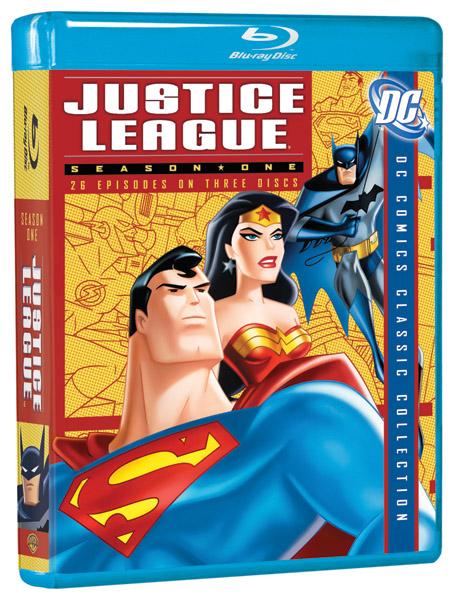 Justice League S1 BR cover